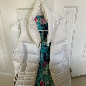 Lilly Pulitzer size M white vest